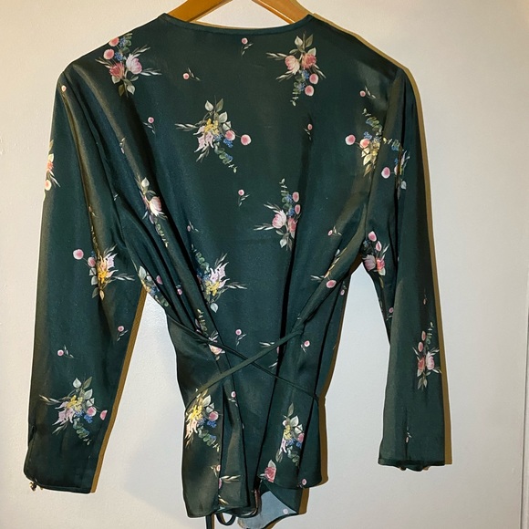 Ted Baker wrap round blouse. - Picture 3 of 5